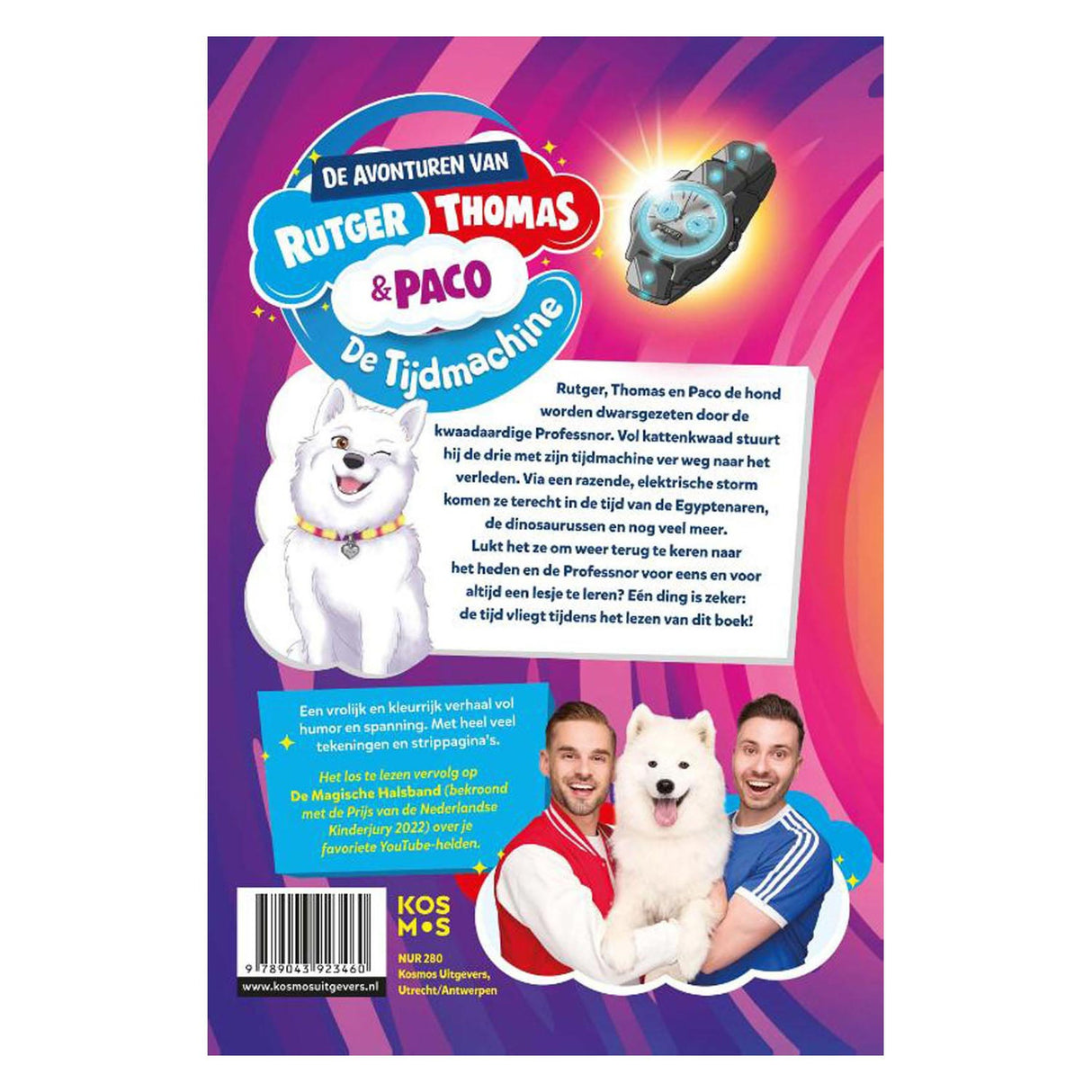 Central book house the adventures of Rutger, Thomas and Paco - the time machine