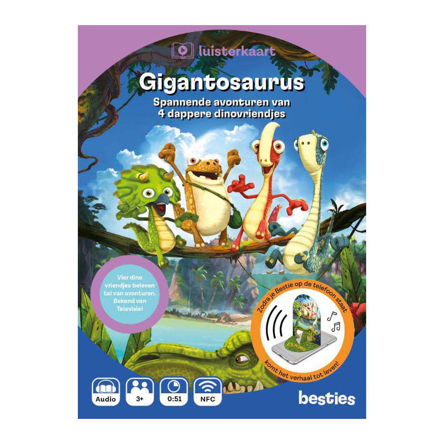 Central Book House Gigantic Dinosaur exciting adventures of 4 brave dinosaur friends audio book