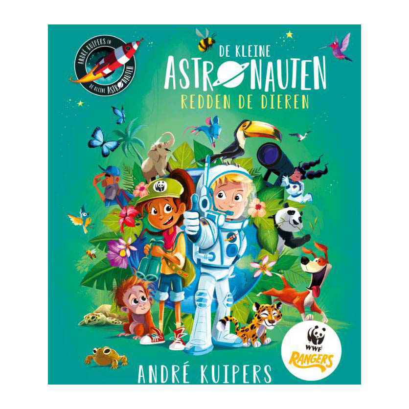 Wpg uitgevers de kleine astronauten redden de dieren prentenboek