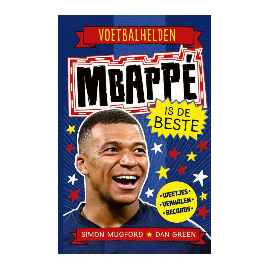 Wpg uitgevers mbappe is de beste weetjes stripboek