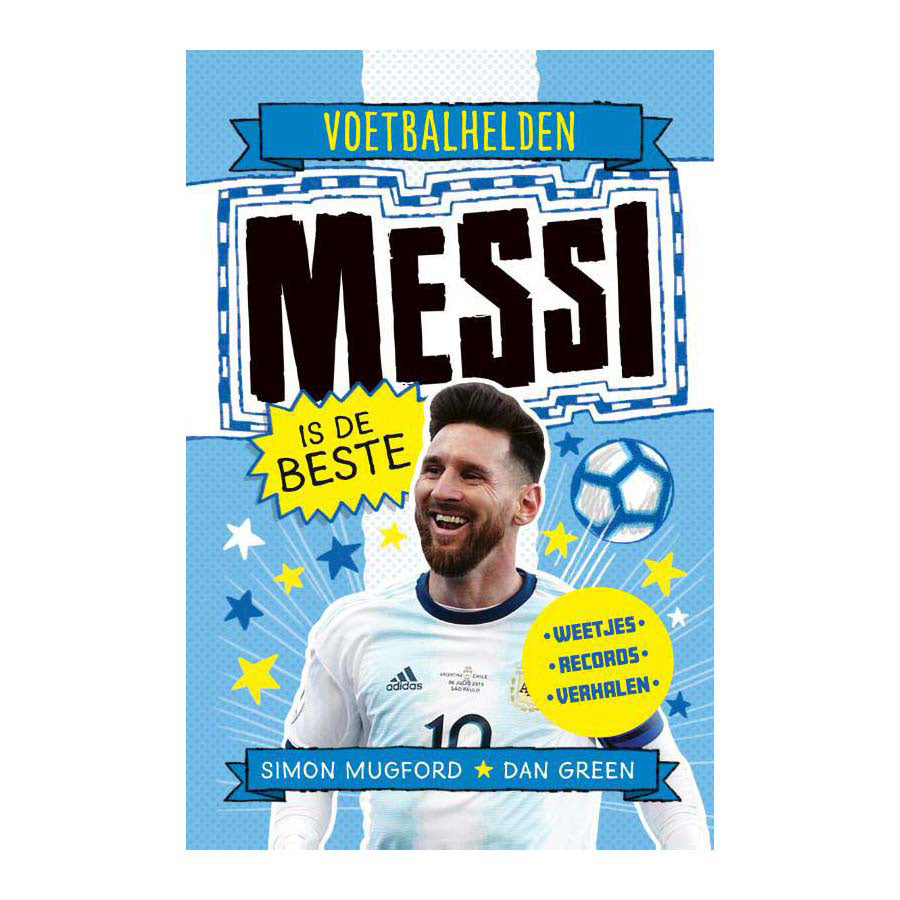 Wpg uitgevers messi is de beste weetjes stripboek