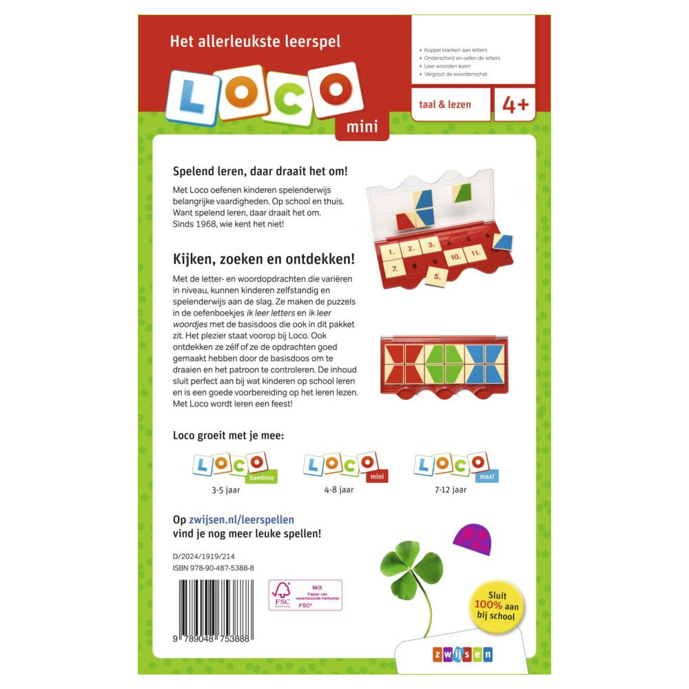 Loco levél splash levél csomag