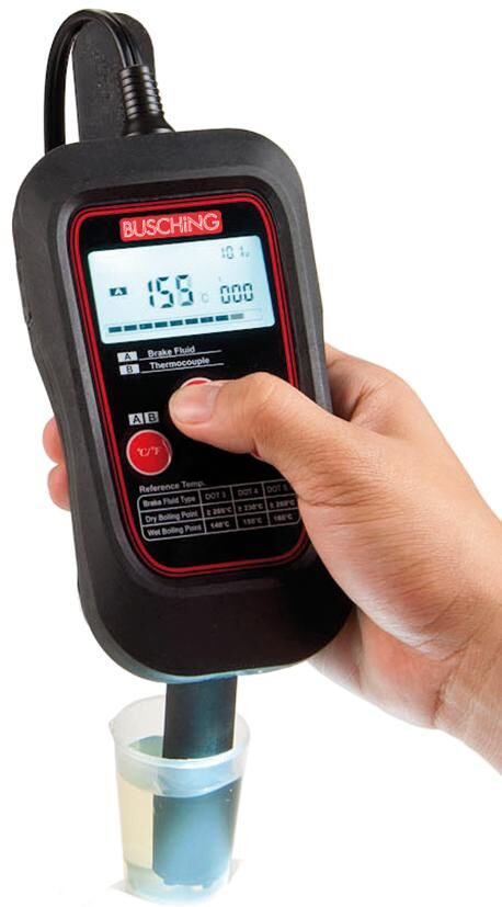 Busching brake fluid tester boiling point sp1 of brake fluid tester