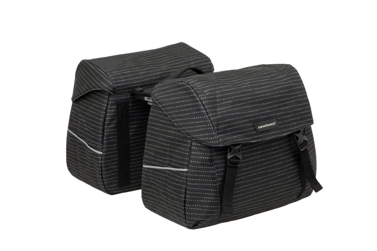 Joli Double Pannier - MIK Adapter - Water-repellent - Nomi Black