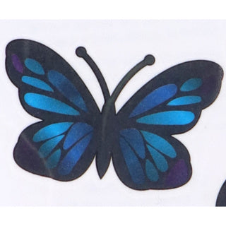 Farfalle tatuaggi metallici totum