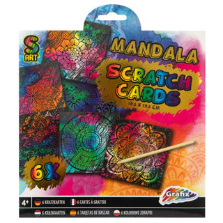 Tarjetas de rascar, 6st. - Mandala