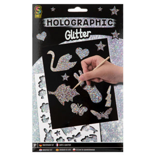 Kaiverrus askartelusetti - Glitter