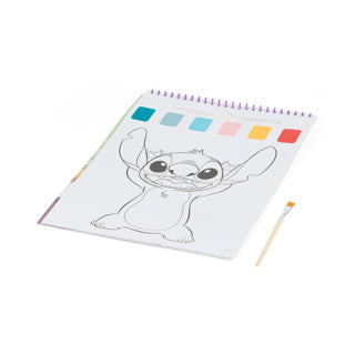 Disney stitch watercolor coloring book