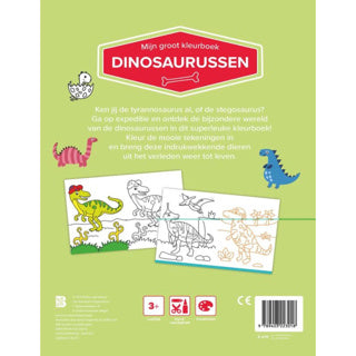 Standaard uitgeverij mijn groot kleurboek - dinosaurussen