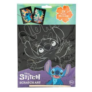 Canenco stitch scratch art 26x19.5cm 2 pieces | 6 pieces