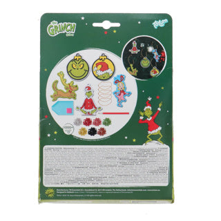 Totum el grinch colgantes de pintura de diamantes 5 piezas incluyendo 1100 diamantes | 2 piezas