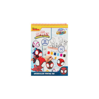 Livro de conjunto de tinta de água canenco spidey | 6 peças