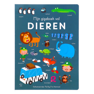 Rebo publishers mijn gigaboek vol dieren