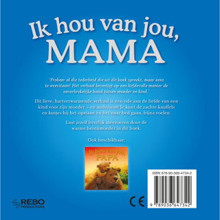 Vydavateľstvo Rebo Milujem ťa, mama - nástenná kniha