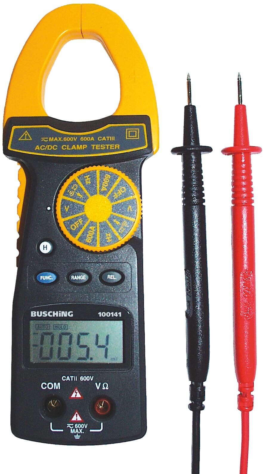 Busching ampere clamp digital ammeter