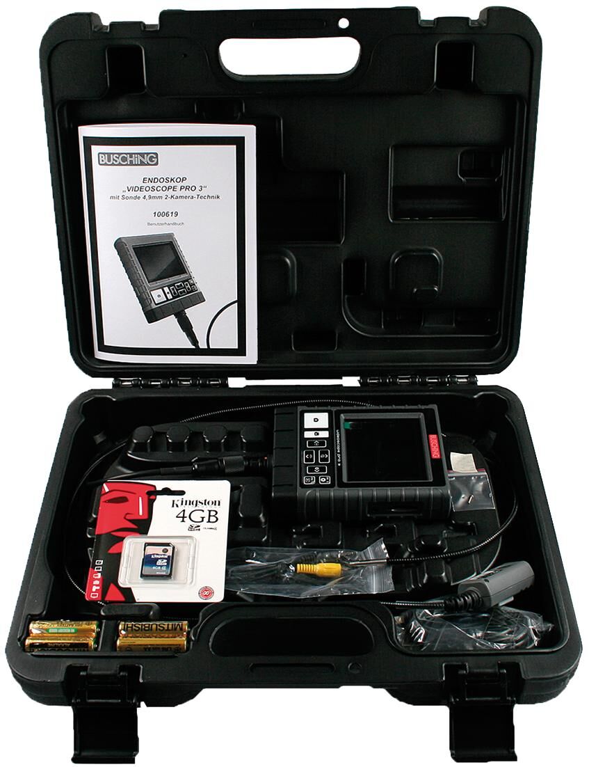 Busching endoscoop pro3 2-camerasonde . videoscopepro 3 boost .