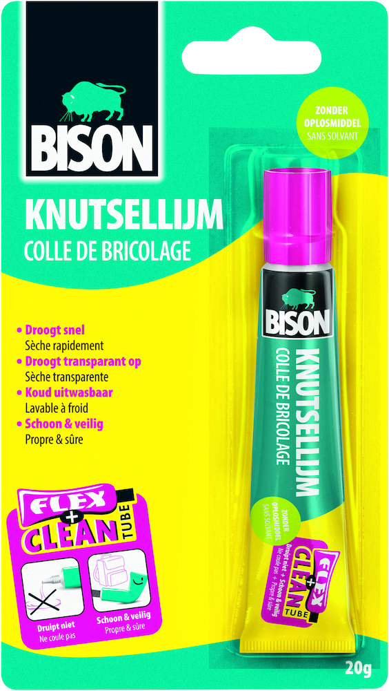 Bison bi-6309079 hantverkslim 20 gram lösningsmedelsfri blister