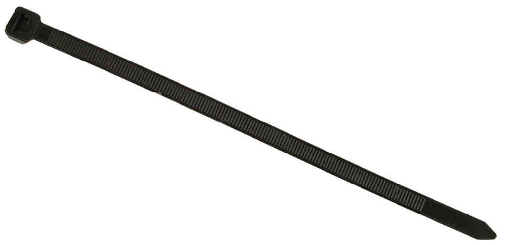 Unbranded cable ties 2.5x160 black bag of 100