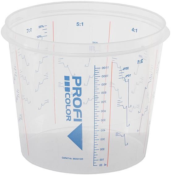 Profi color paint mixing cup 1400ml