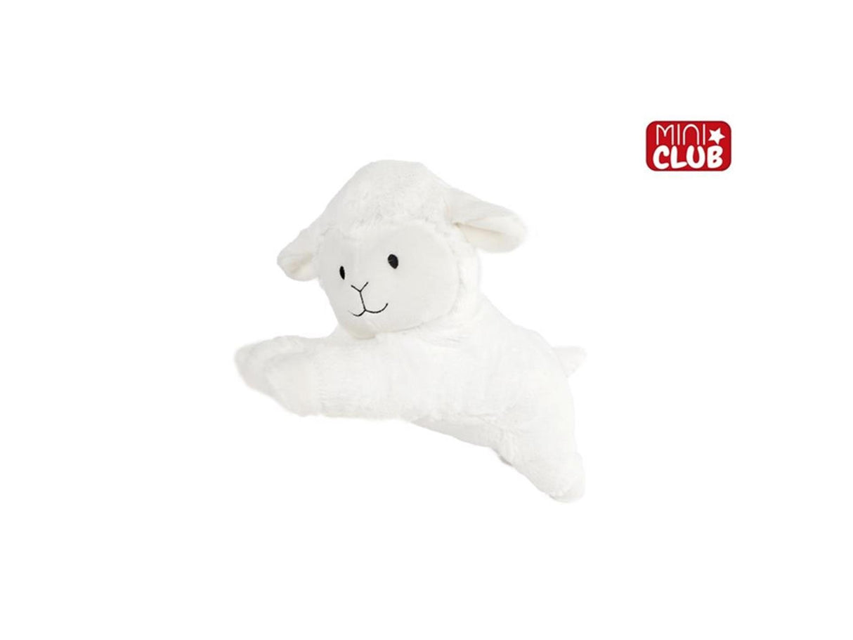 Mini club schaap liggend pluche 30x16x14cm