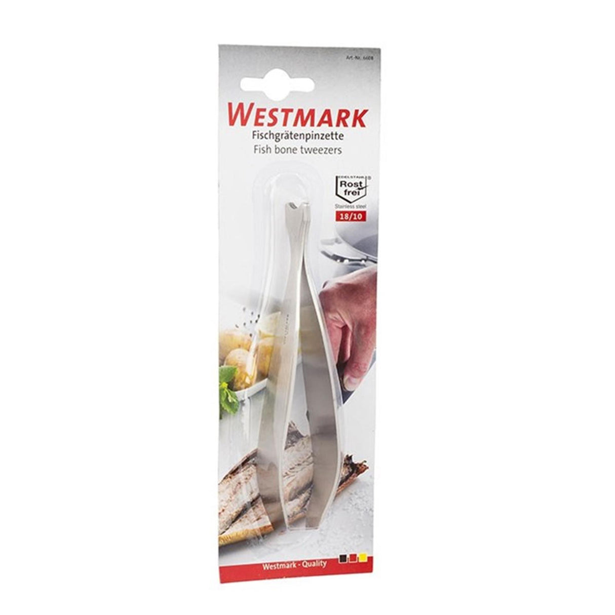 Westmark visgraatpincet - rvs - 14 cm