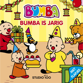Studio 100 Bumba cardboard book with flaps: Bumba's birthday