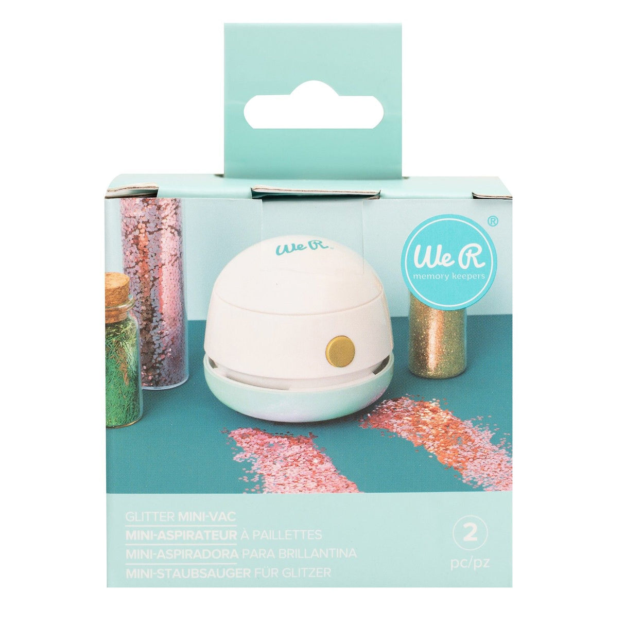 We are makers • glitter mini-vac