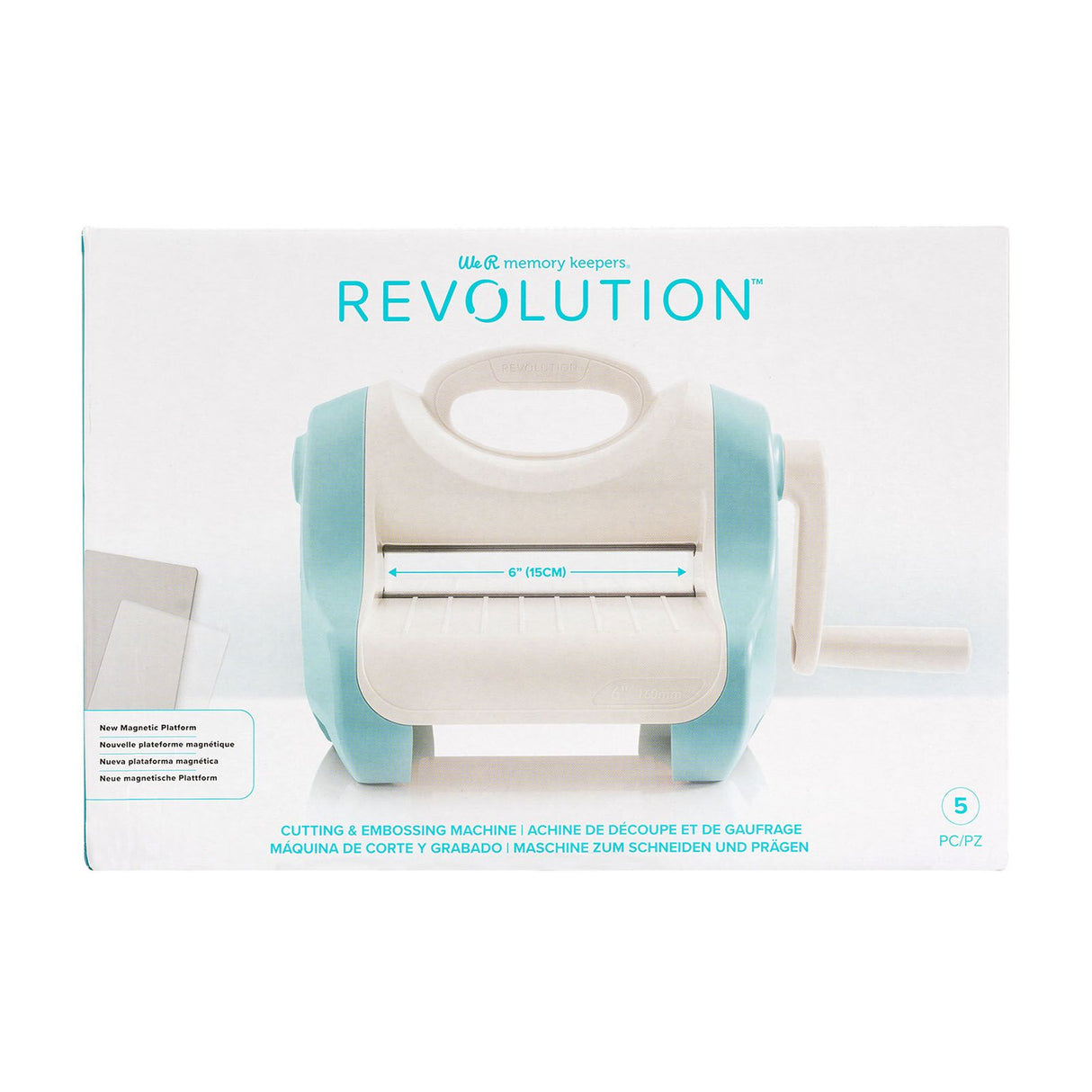 We R Makers • Revolution cutting and embossing machine