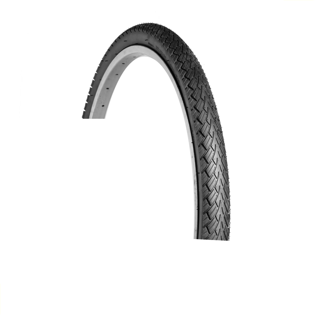 Hakuba buitenband, zwart zonder reflectie, 24x1.75, etrto 47-507