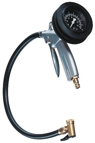 Ewo bandenvul- en measapparaat airmaster standard handrimfuellmess.0-10b m.lever plugs