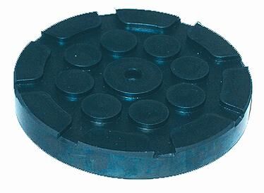 Busching rubber pad rubber pad round 120mm d f.lifting platforms hofma