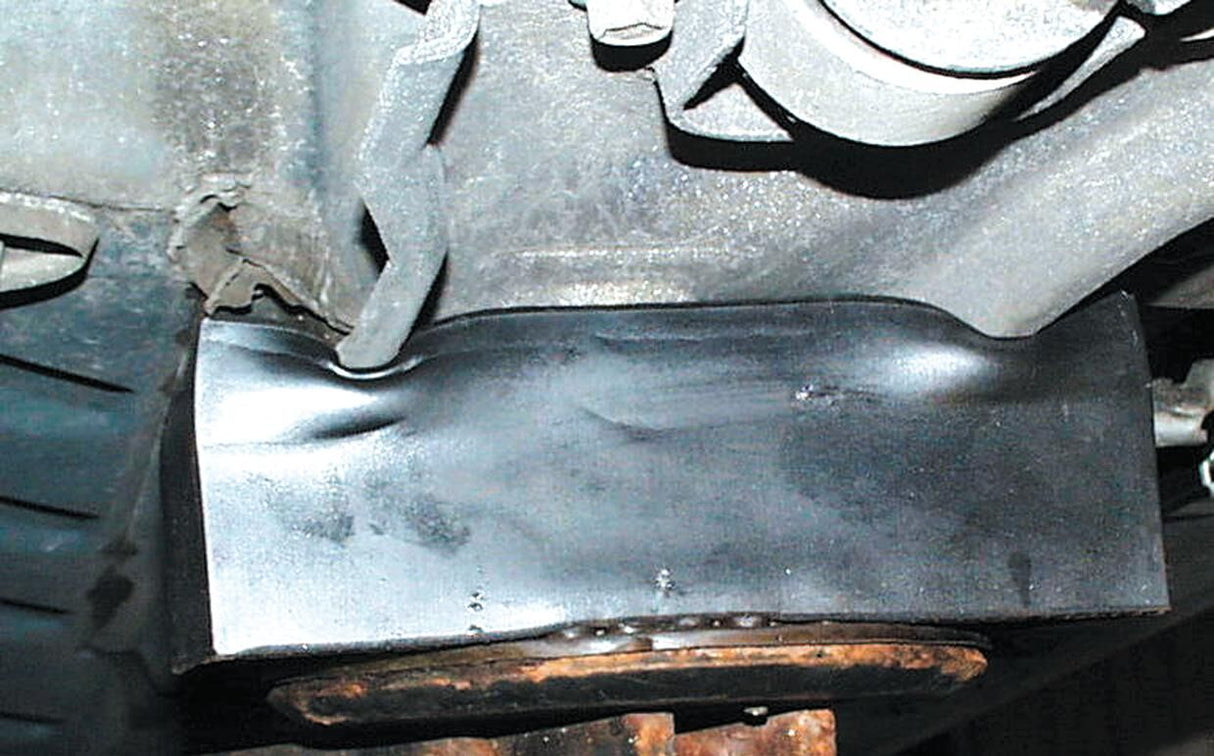 Busching rubber block rubber pad 200x100x70mm f. leverage