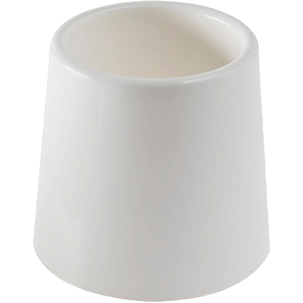 Creativ company water cup, h: 9.5 cm, d: 8.5 cm, 300 ml, white, 5 pieces in a box