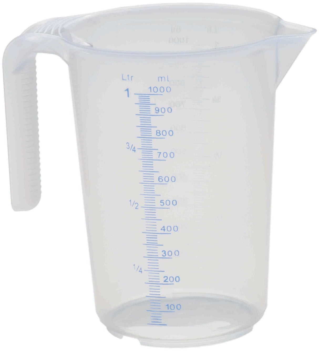 Südpfalzwerkstatt measuring cup measuring cup 2 scales 1l transparent, stackable
