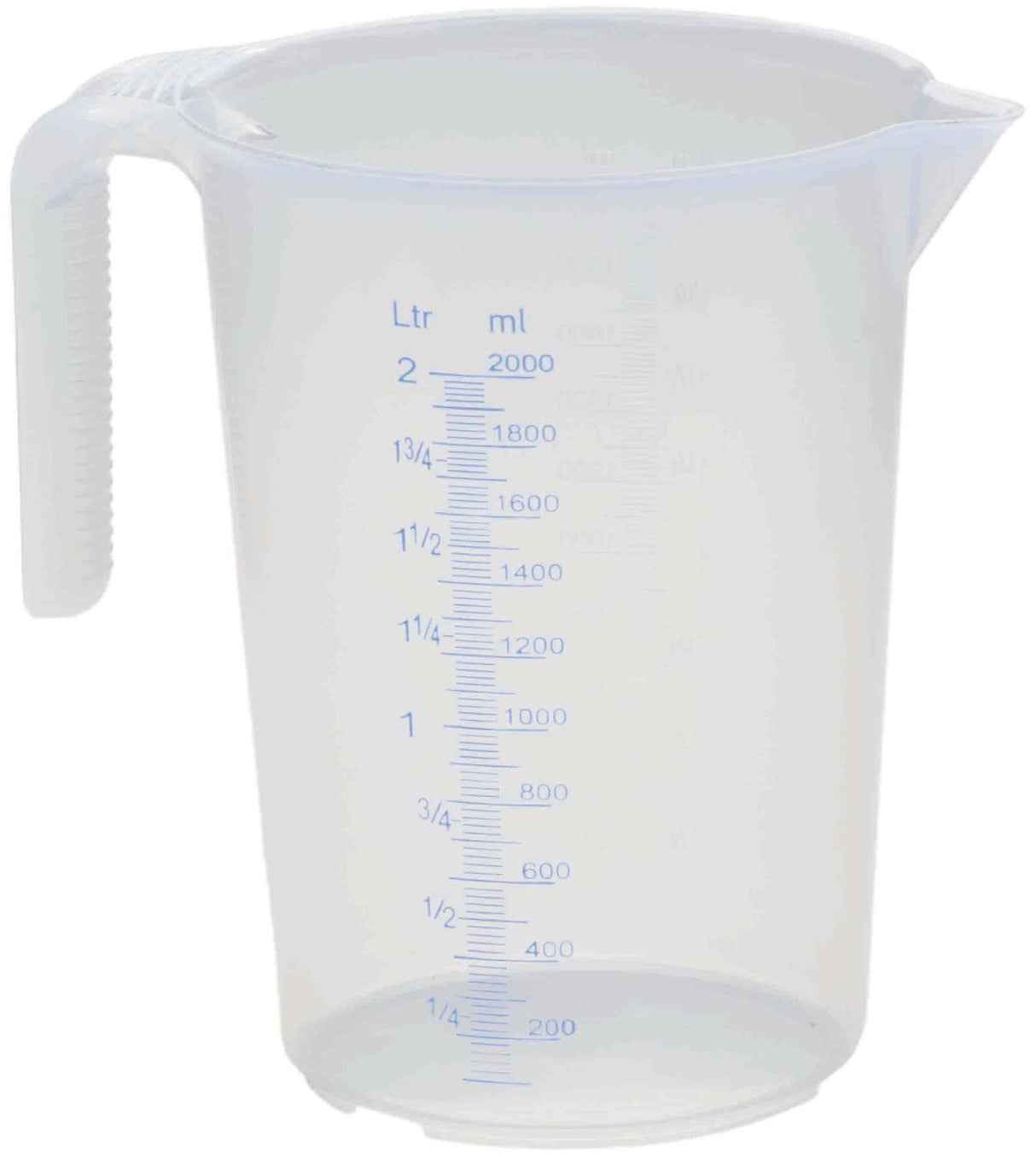 Südpfalzwerkstatt measuring cup measuring cup 2 scales 2l transparent, stackable