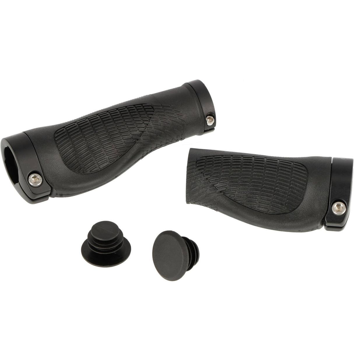 Trivio - bicycle grips nexus 128 95 rubber ergonomic lock-on black