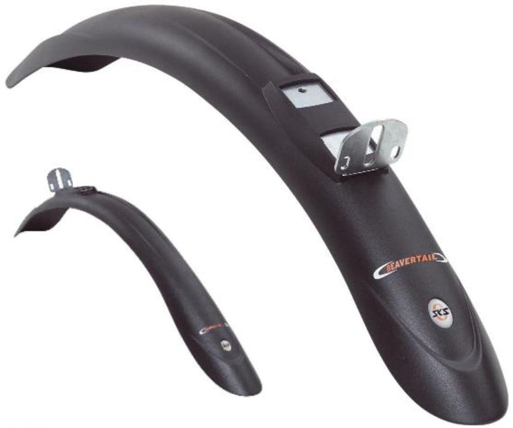Sks set of mudguards printed beavertail 26 28 uni. black