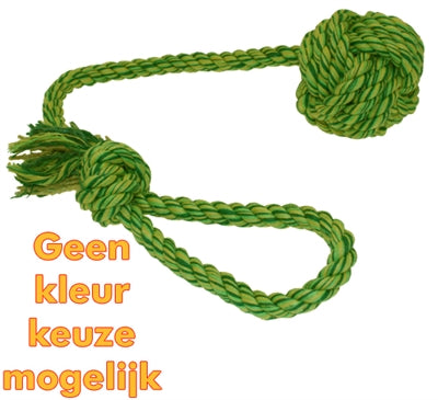Happy pet nuts for throwing floss rope with rope ball