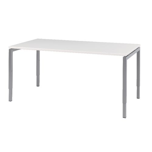 Bureautafel bisley quattro ah wit 160x80