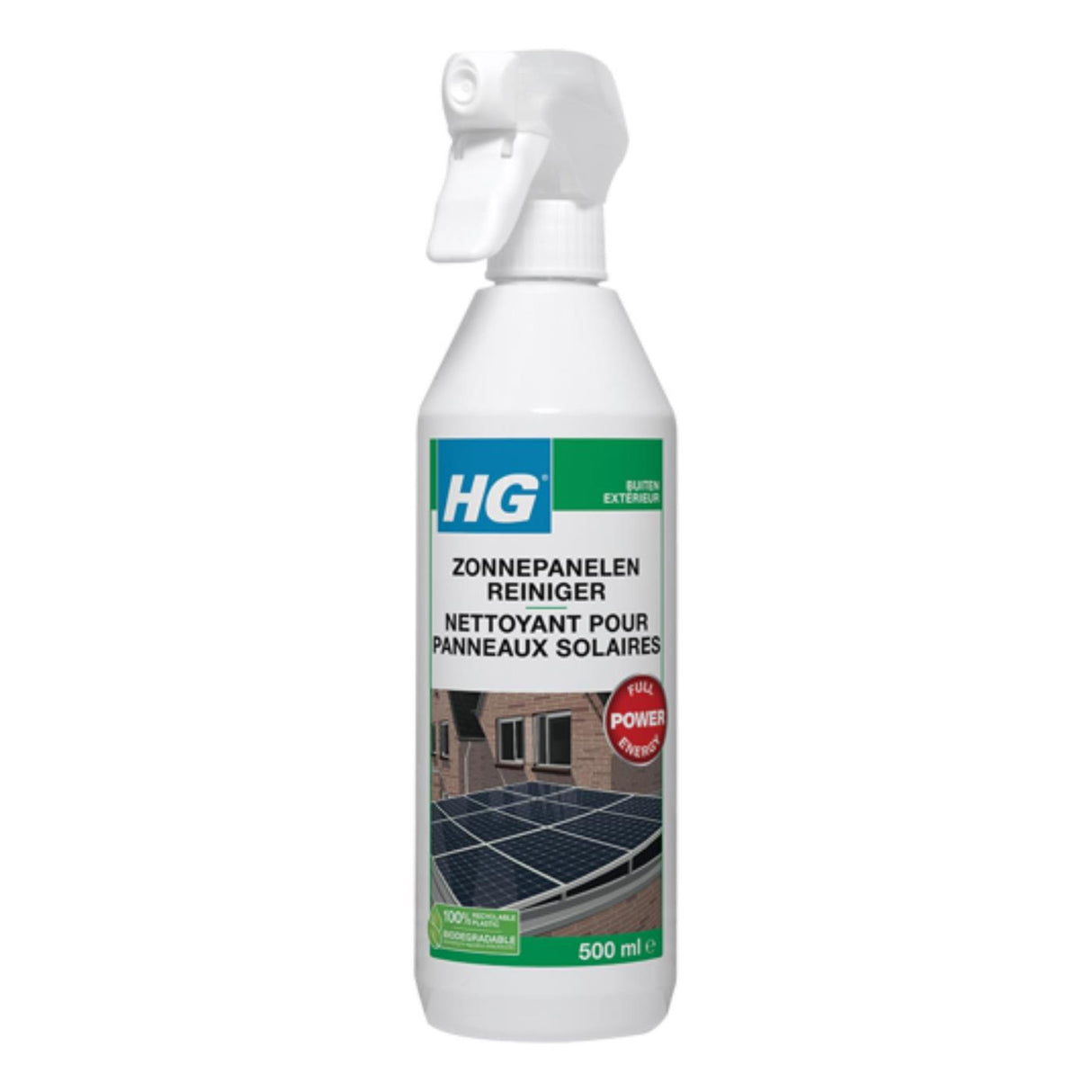 Hg zonnepanelen reiniger 0.5l