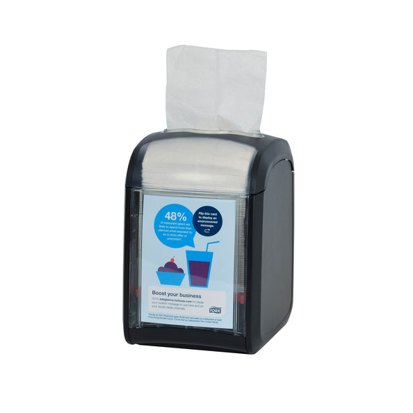 Tork xpressnap fit tabletop servetdispenser zwart n14