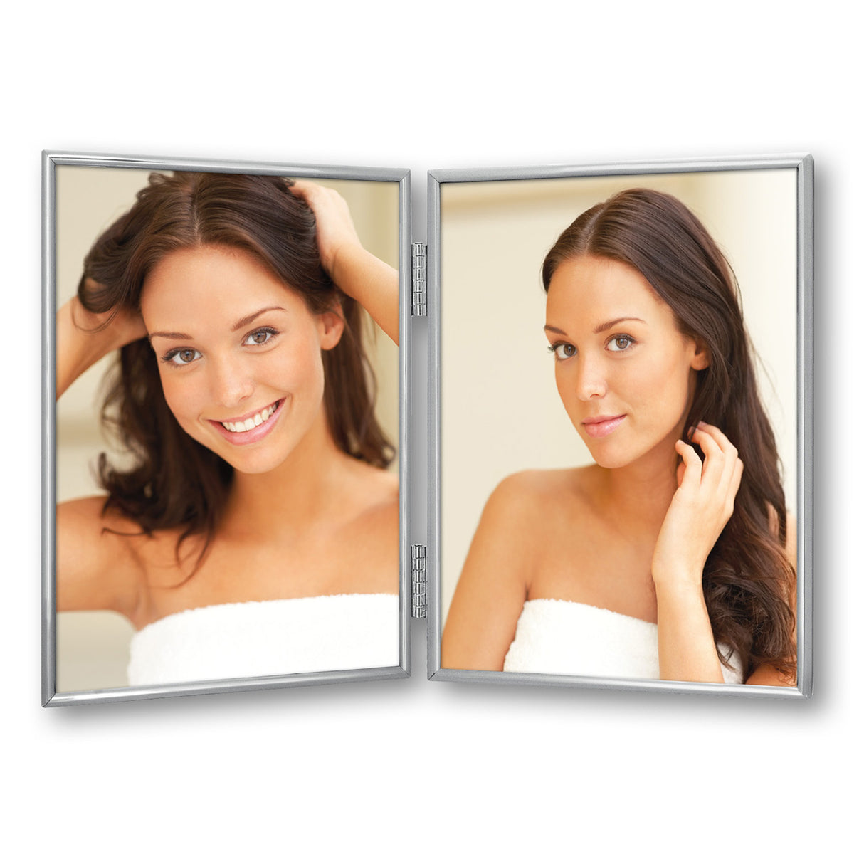 Zep Photemrahmen 120ds01-4RR Sëlwer 2x 10x15 cm