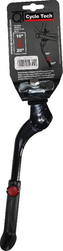 Cyletech Bicycle Standard da 14-20 pollici in alluminio nero