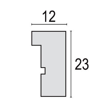 Fotorámeček Zep v4530w malmo bílý 20x20 30x30 cm