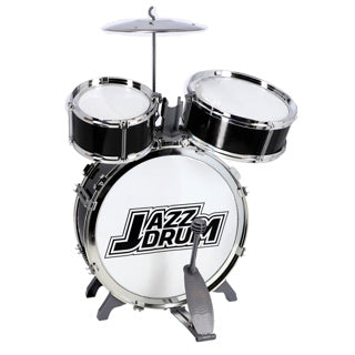 Drum set with chair rock music