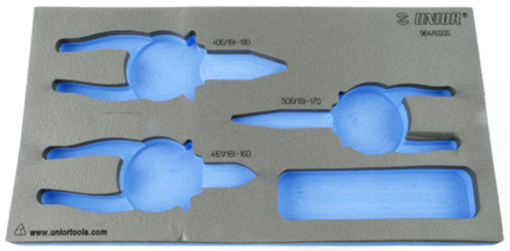 Unior foam inlay tool trolley