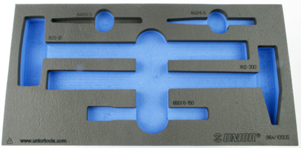 Unior foam inlay tool trolley