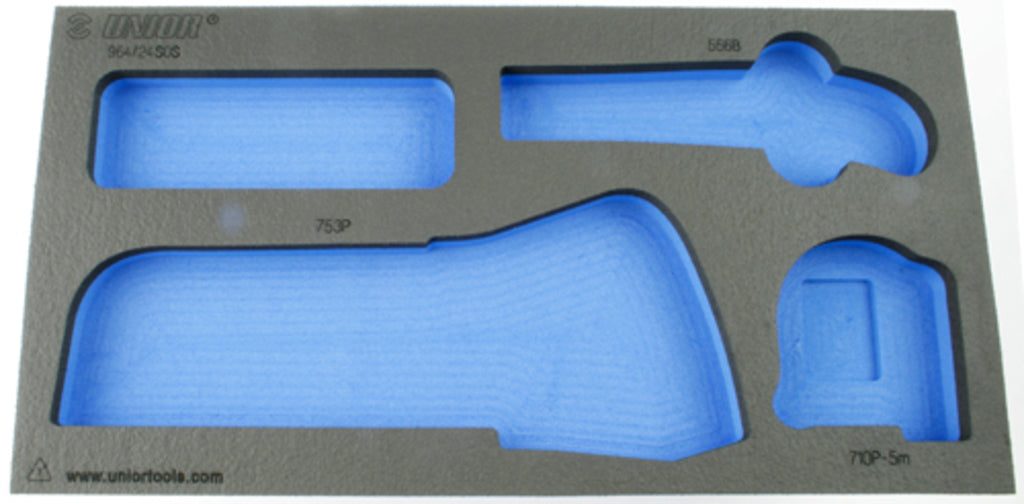 Unior foam inlay tool trolley