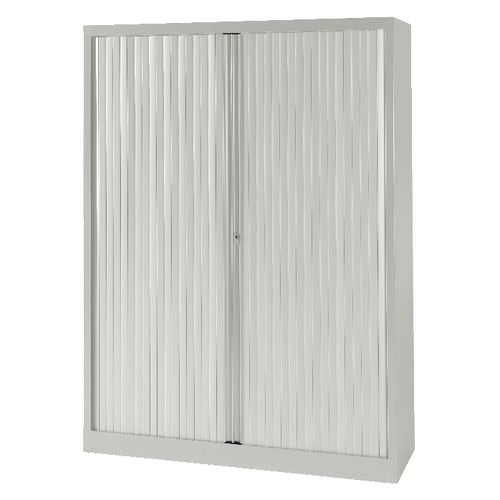 Roldeurkast bisley eurotambours plus 120x43x163,7cm grijs