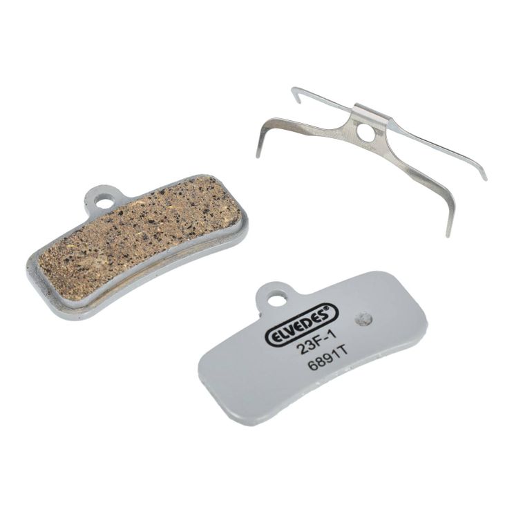 Elvedes diskinių stabdžių kaladėlių komplektas - shimano - organinis junginys (derva) - 1 pora